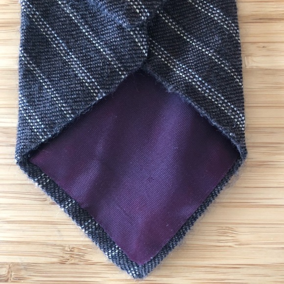 Stafford Cotton Tie In Minimal Dark Grey! - Picture 3 of 6
